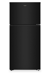 Réfrigérateur Whirlpool large de 14 pi3 et de 28 po à congélateur supérieur - noir - WRTX3314TB