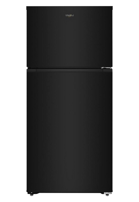 Réfrigérateur Whirlpool large de 14 pi3 et de 28 po à congélateur supérieur - noir - WRTX3314TB