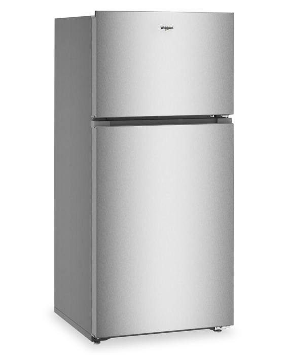 Réfrigérateur Whirlpool large de 14 pi3 et de 28 po à congélateur supérieur - acier inoxydable - WRTX3314TZ
