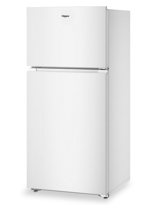 Réfrigérateur Whirlpool large de 14 pi3 et de 28 po à congélateur supérieur - blanc - WRTX3314TW
