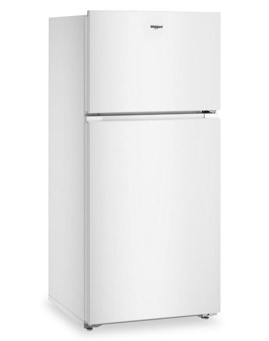 Réfrigérateur Whirlpool large de 14 pi3 et de 28 po à congélateur supérieur - blanc - WRTX3314TW