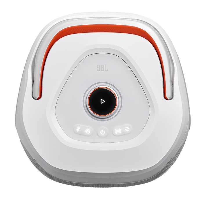 Haut-parleur de fête portatif de 200 W JBL PartyBox 130 avec cote de résistance aux éclaboussures IPX4 (JBLPB130WHTAM) - blanc