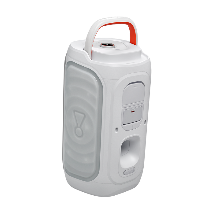 Haut-parleur de fête portatif de 200 W JBL PartyBox 130 avec cote de résistance aux éclaboussures IPX4 (JBLPB130WHTAM) - blanc
