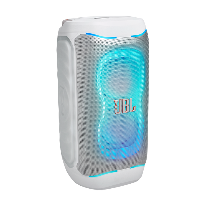 Haut-parleur de fête portatif de 200 W JBL PartyBox 130 avec cote de résistance aux éclaboussures IPX4 (JBLPB130WHTAM) - blanc
