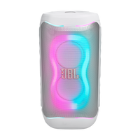  Haut-parleur de fête portatif de 200 W JBL PartyBox 130 avec cote de résistance aux éclaboussures IPX4 (JBLPB130WHTAM) - blanc