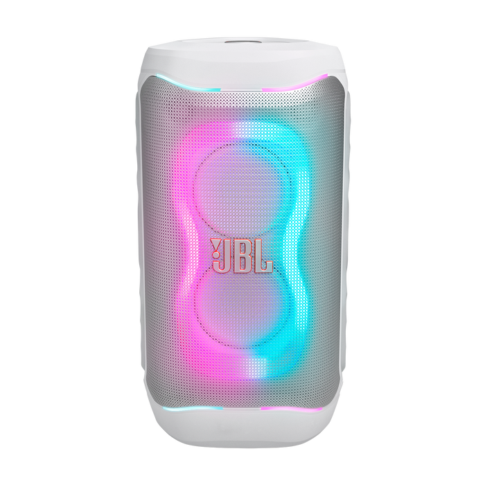 Haut-parleur de fête portatif de 200 W JBL PartyBox 130 avec cote de résistance aux éclaboussures IPX4 (JBLPB130WHTAM) - blanc