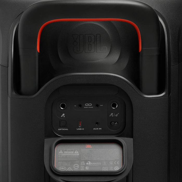 Haut-parleur de fête portatif de 280 W JBL PartyBox 330 avec cote de résistance aux éclaboussures IPX4 (JBLPB330BLKAM) - noir
