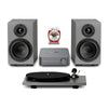 Ensemble tourne-disque Pro-Ject E1 Phono SE, haut-parleurs, amplificateur WiiM et câble Ultralink - PJ97286718