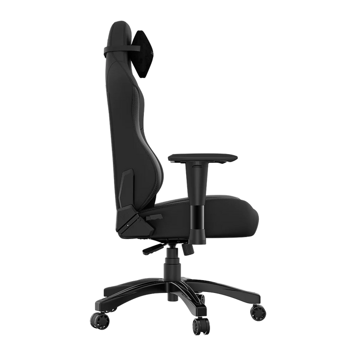 Fauteuil de jeu ergonomique Phantom 3 de Anda Seat en cuir véritable - noir