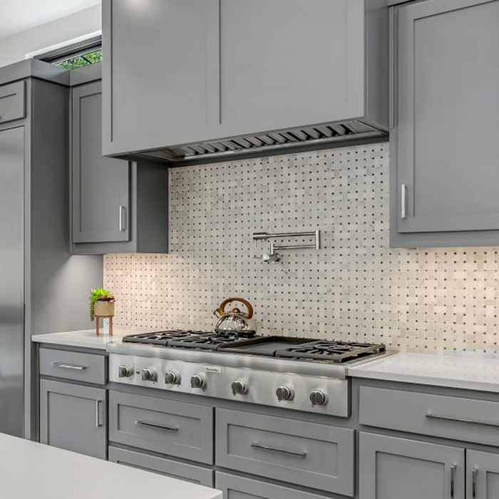 Hotte de cuisinière encastrée Victory de 30 po et de 700 pi3/min en acier inoxydable - Q2-30