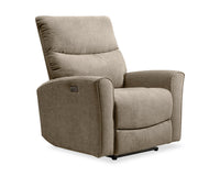  Fauteuil à inclinaison électrique Quest de 36,5 po en tissu de chenille - pavé