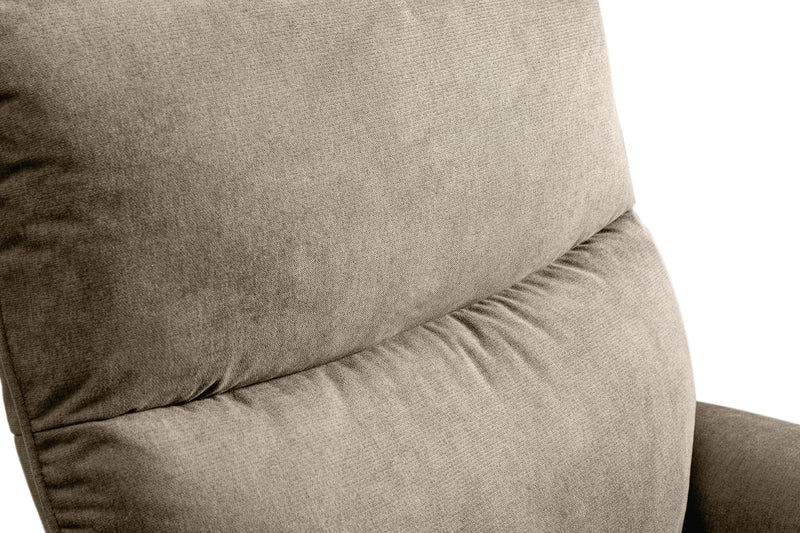 Fauteuil à inclinaison électrique Quest de 36,5 po en tissu de chenille - pavé