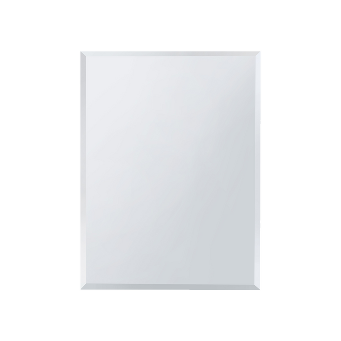 Miroir rectangulaire Arcus 20 po x 30 po sans cadre avec bordure biseautée