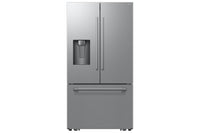  Réfrigérateur à 3 portes Samsung de 24 pi3 et de 35,8 po à portes françaises - argenté - RF70H25GERAA