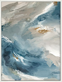 Toile décorative encadrée « Quiet Waters II » - 32 po x 42 po