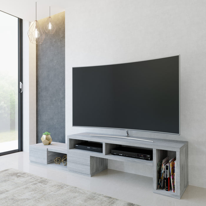 Meuble pour téléviseur réglable de 54 po de Techni Mobili pour téléviseurs jusqu’à 65 po - gris