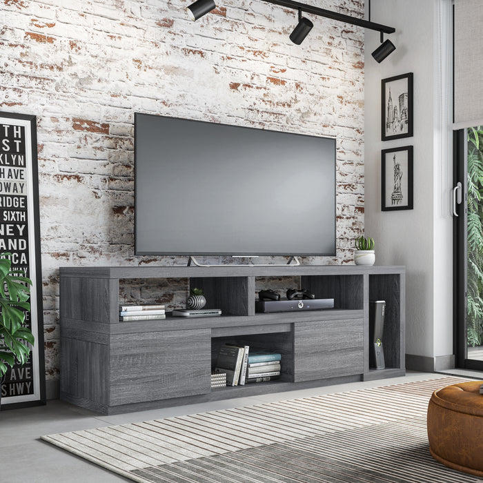 Meuble pour téléviseur réglable de 54 po de Techni Mobili pour téléviseurs jusqu’à 65 po - gris