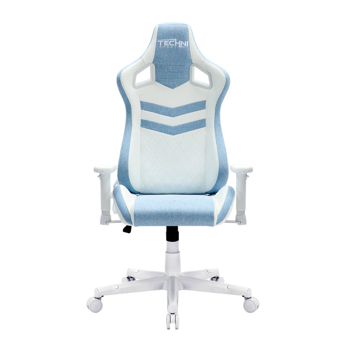Fauteuil de jeu et de bureau ergonomique pastel TS86 de Techni Sport - bleu