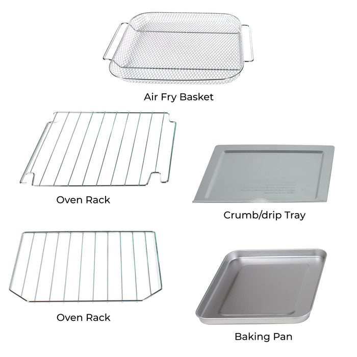 Four grille-pain rétro à convection de Nostalgia à 12 tranches, rouge - RTOV2RR