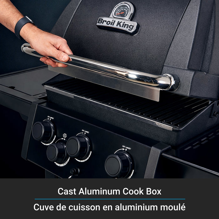 Broil King Royal 320 Shadow 3-bruleurs 30 000 BTU Barbecue a gaz naturel - 824157