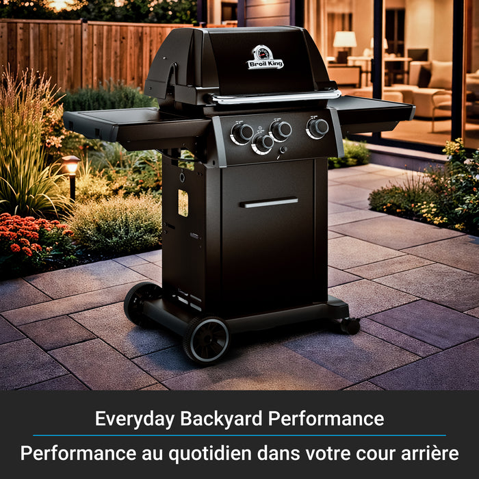 Broil King Royal 340 Shadow 3-bruleurs 30 000 BTU Barbecue a gaz propane - 824164