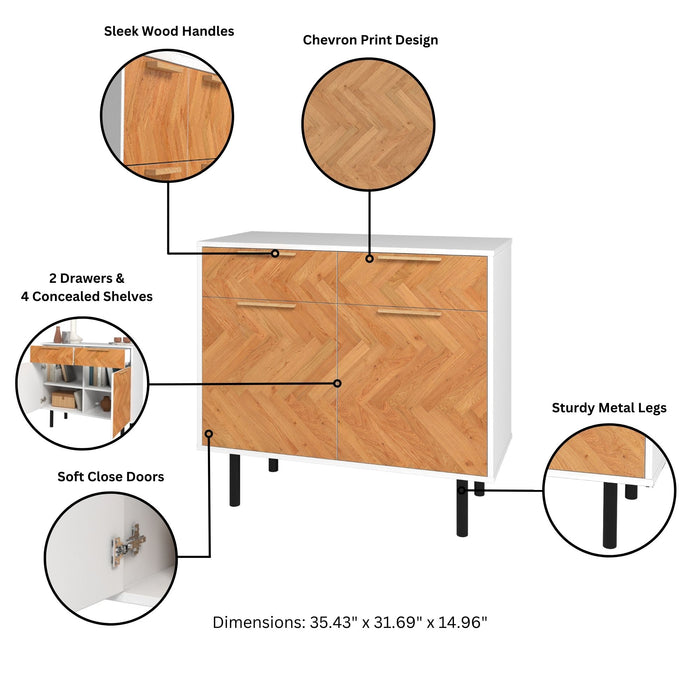 Desserte Liam - blanche