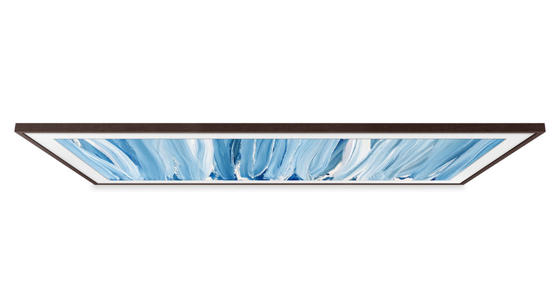 Cadre décoratif personnalisable pour téléviseur The Frame Pro de 65 po de Samsung - brun ambré