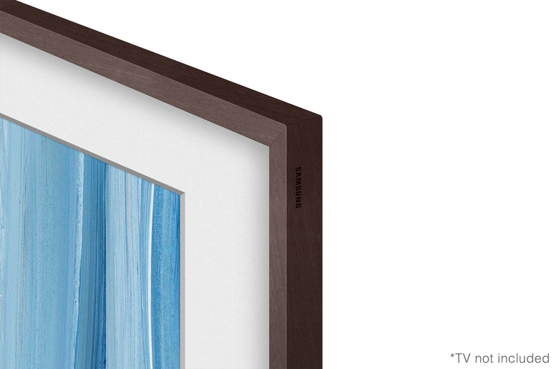 Cadre décoratif personnalisable pour téléviseur The Frame Pro de 65 po de Samsung - brun ambré