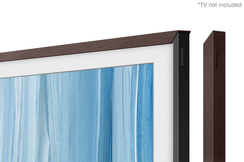 Cadre décoratif personnalisable pour téléviseur The Frame Pro de 65 po de Samsung - brun ambré