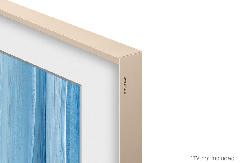 Cadre décoratif personnalisable pour téléviseur The Frame Pro de 75 po de Samsung - sable doré