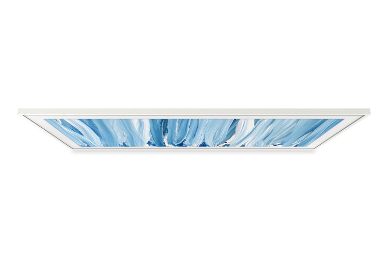 Cadre décoratif personnalisable pour téléviseur The Frame Pro de 55 po de Samsung - blanc  