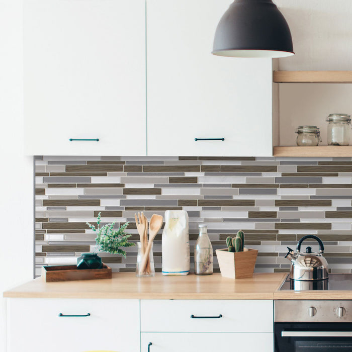 Dosseret Smart Tiles peler et coller 18 x 0,27, 4 feuilles - Smart Edge Orfero