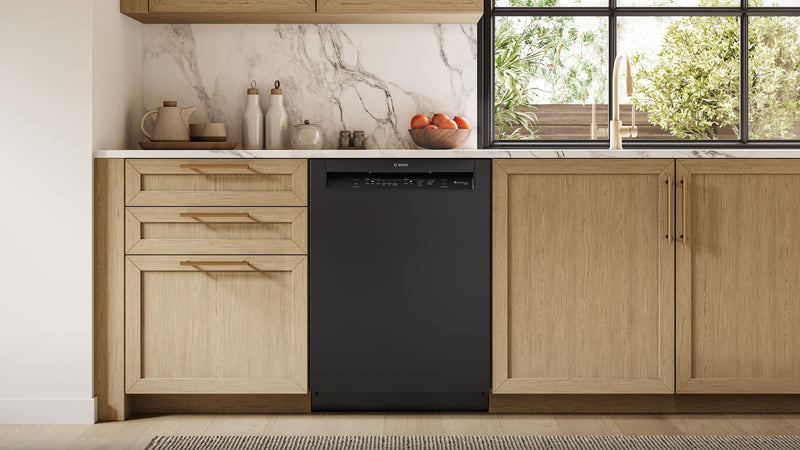Lave-vaisselle encastré Bosch de série 100 de 24 po - noir - SHE2ADF6N