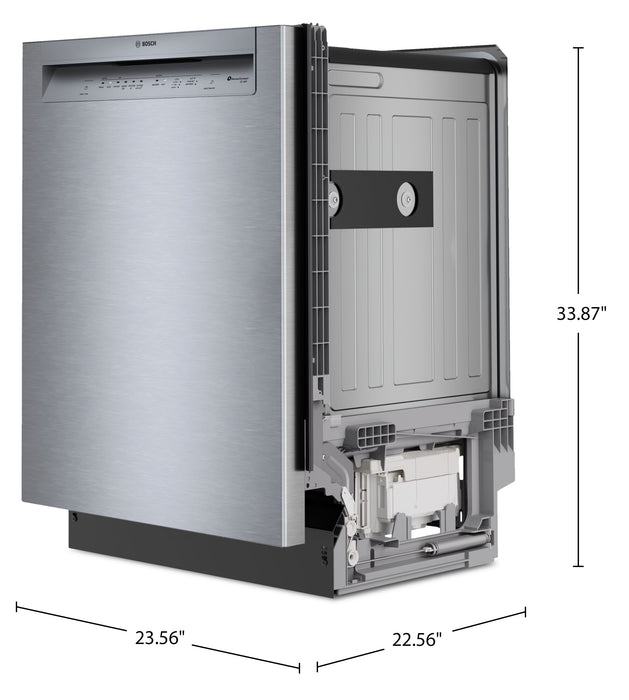 Lave-vaisselle encastré Bosch de série 100 de 24 po - acier inoxydable - SHE2ADF5N