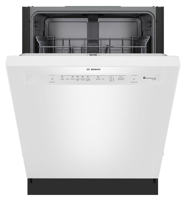 Lave-vaisselle encastré Bosch de série 100 de 24 po - blanc - SHE2ADF2N