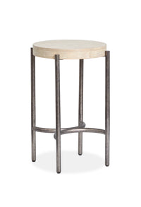  Table d’appoint Sheriden de 18 po - gris Edgecomb