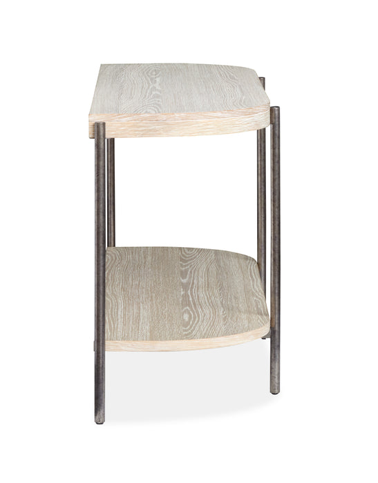 Table de salon Sheriden de 56 po avec rangement - gris Edgecomb