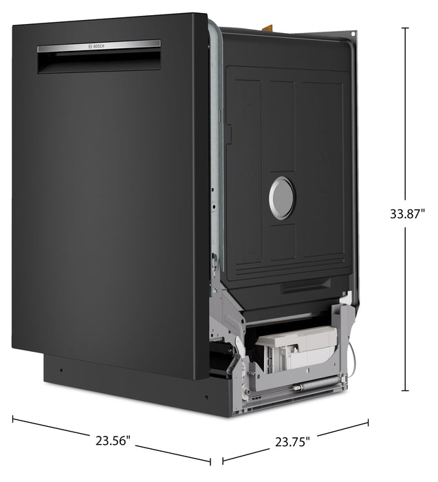 Lave-vaisselle encastré Bosch de série 300 de 24 po de 46 dBA - noir - SHP53EM6N