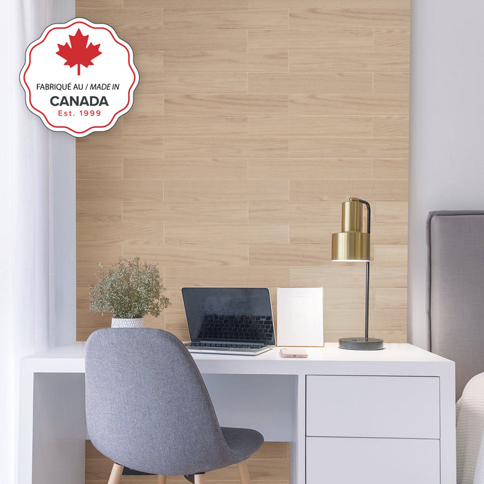 Dosseret Smart Tiles peler et coller 23 x 12, 2 feuilles - Norway Oak