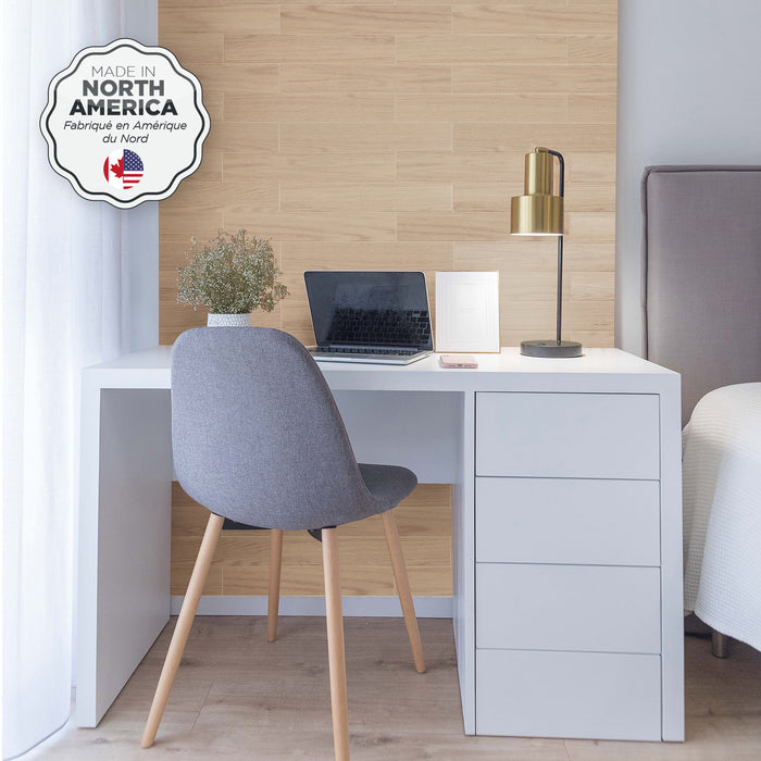 Dosseret Smart Tiles peler et coller 23 x 12, 2 feuilles - Norway Oak