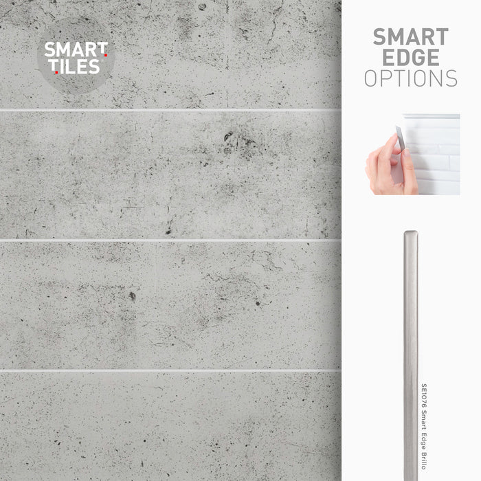 Dosseret Smart Tiles peler et coller 23 x 12, 2 feuilles - Norway Alta