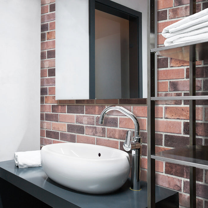 Dosseret Smart Tiles peler et coller 21 x 11, 2 feuilles - Brik Porto