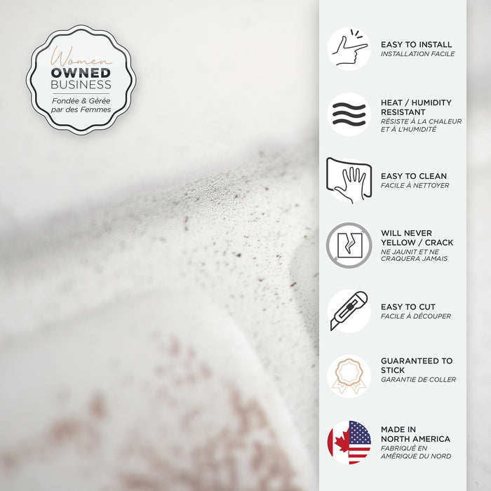 Dosseret Smart Tiles peler et coller 21 x 11, 2 feuilles - Brik Toscana