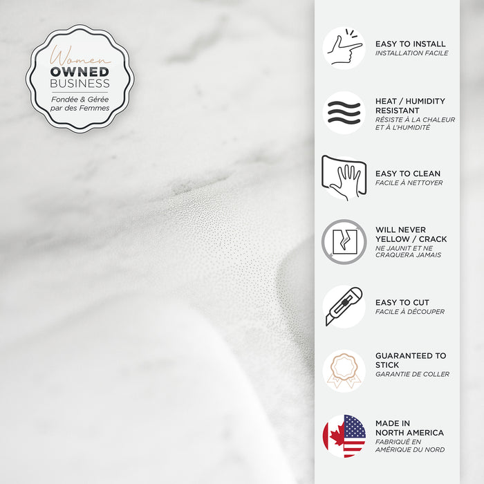 Dosseret Smart Tiles peler et coller 21 x 11, 2 feuilles - Brik Zurich