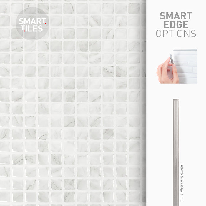 Dosseret Smart Tiles peler et coller 23 x 12, 2 feuilles - Blok Minimo