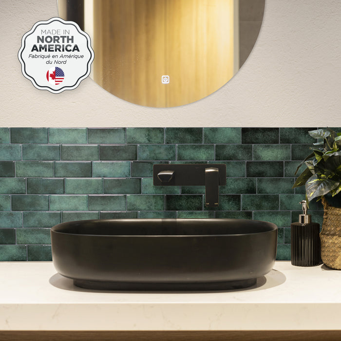 Dosseret Smart Tiles peler et coller 12 x 9, 4 feuilles - Metro Medina