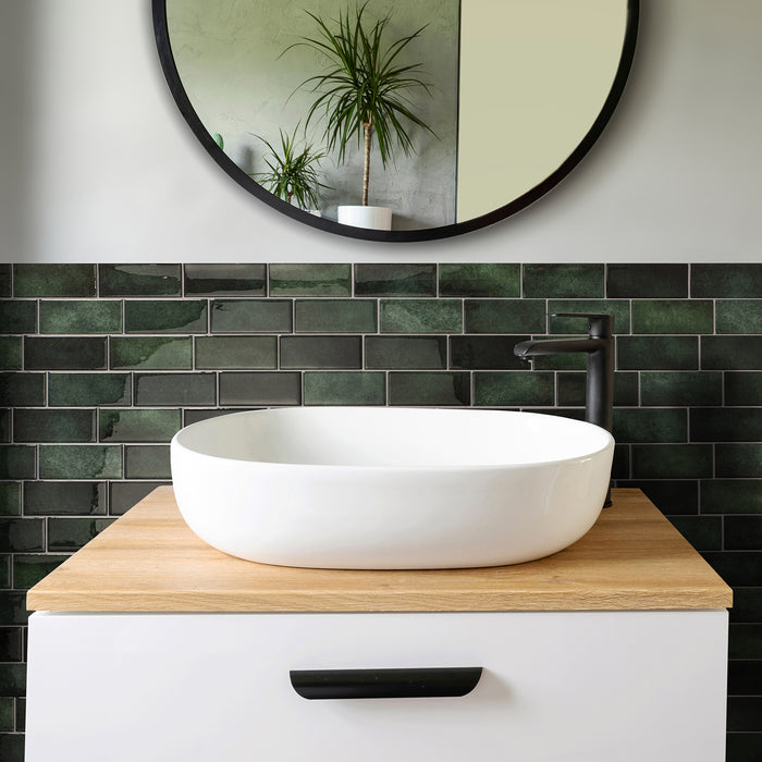 Dosseret Smart Tiles peler et coller 12 x 9, 4 feuilles - Metro Fiona