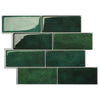 Dosseret Smart Tiles peler et coller 12 x 9, 4 feuilles - Metro Fiona