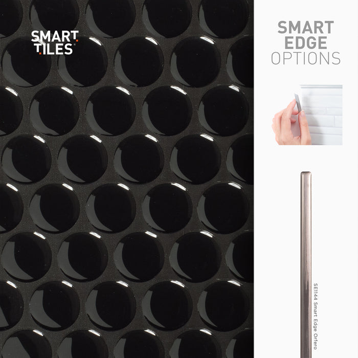 Dosseret Smart Tiles peler et coller 9 x 9, 4 feuilles - Penny Nora