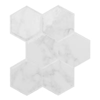 Dosseret Smart Tiles peler et coller 10 x 11, 4 feuilles - Hexa Yule